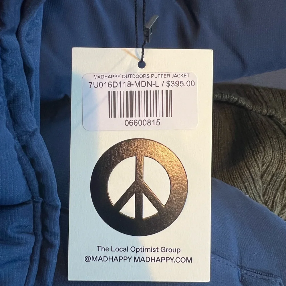 Mad happy Puffer Jacket Brand New - Picture 3 of 3